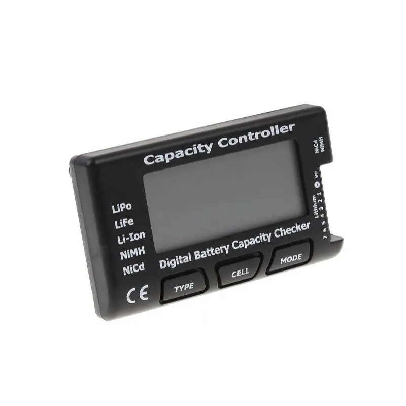 Digital Battery Capacity voltage Checker tester meter RC CellMeter 7 for LiPo LiFe Li-ion NiMH Nicd | Игрушки и хобби