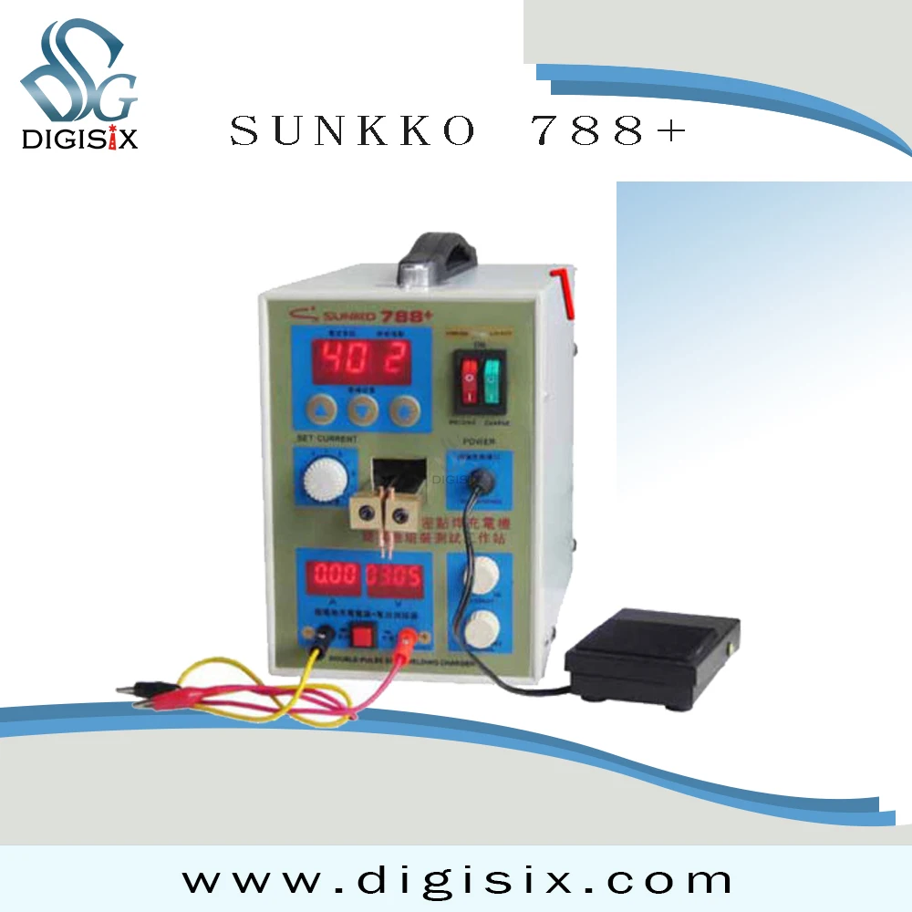 Бесплатная доставка SUNKKO 788 + Двойной Пульс Батареи для Точечной сварки Сварочный