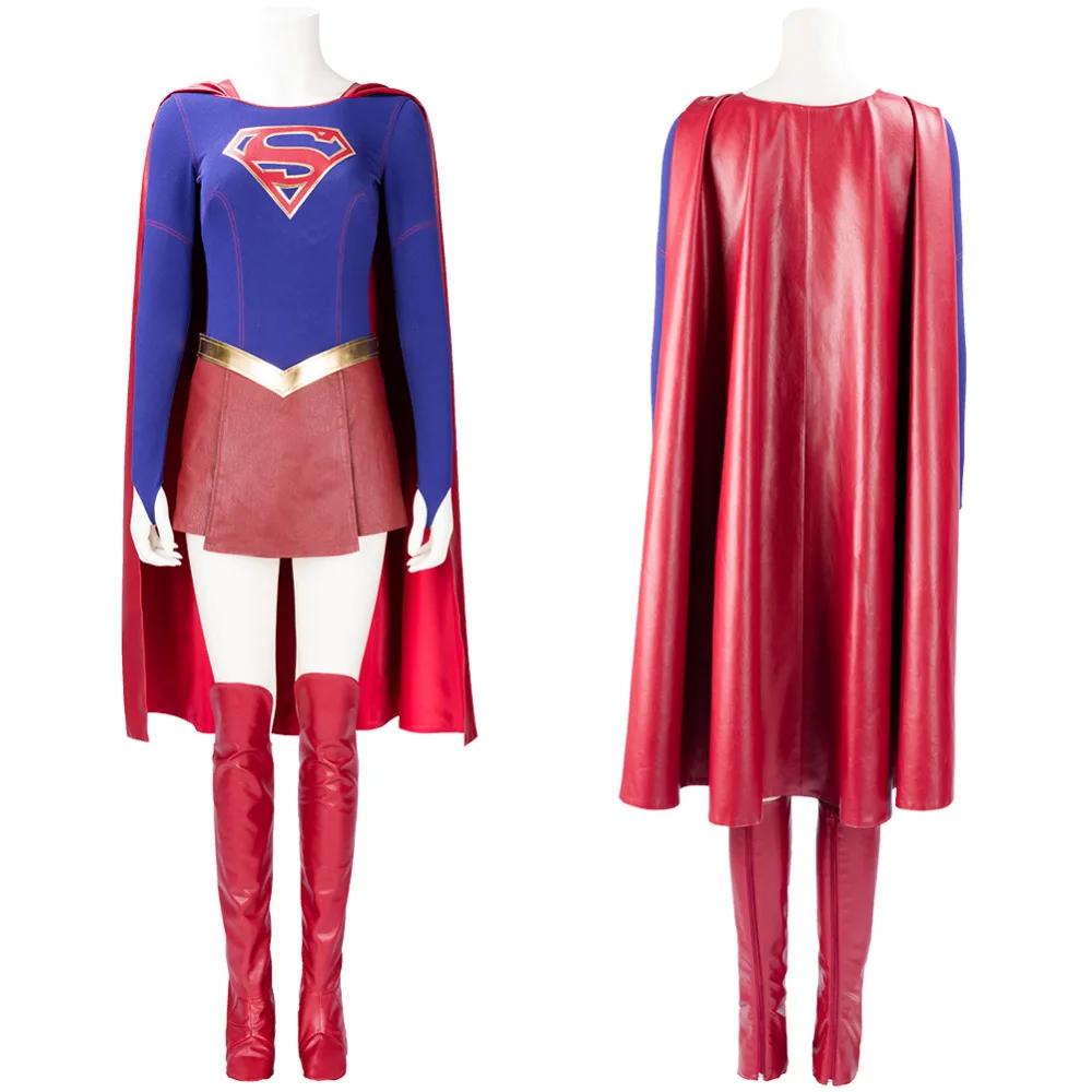 

Kara Zor-E / Kent Dress Cosplay Costume Outfit Uniform Battle Suit Halloween Carnival Costumes
