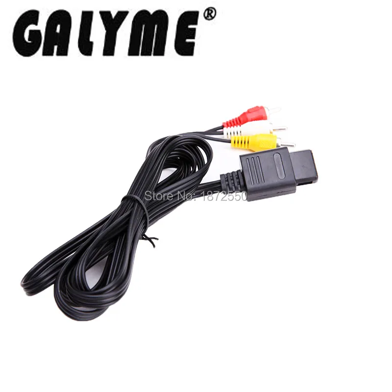 Горячая Распродажа AV аудио видео A/V ТВ кабель Шнур подходит для Nintendo64 N64GameCube NGCSNES