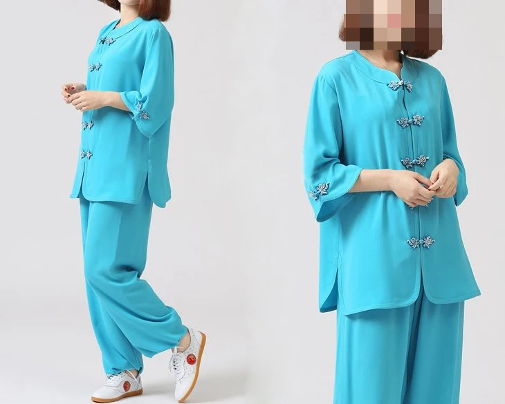 Новинка женская летняя униформа для боевых искусств одежда тай чи