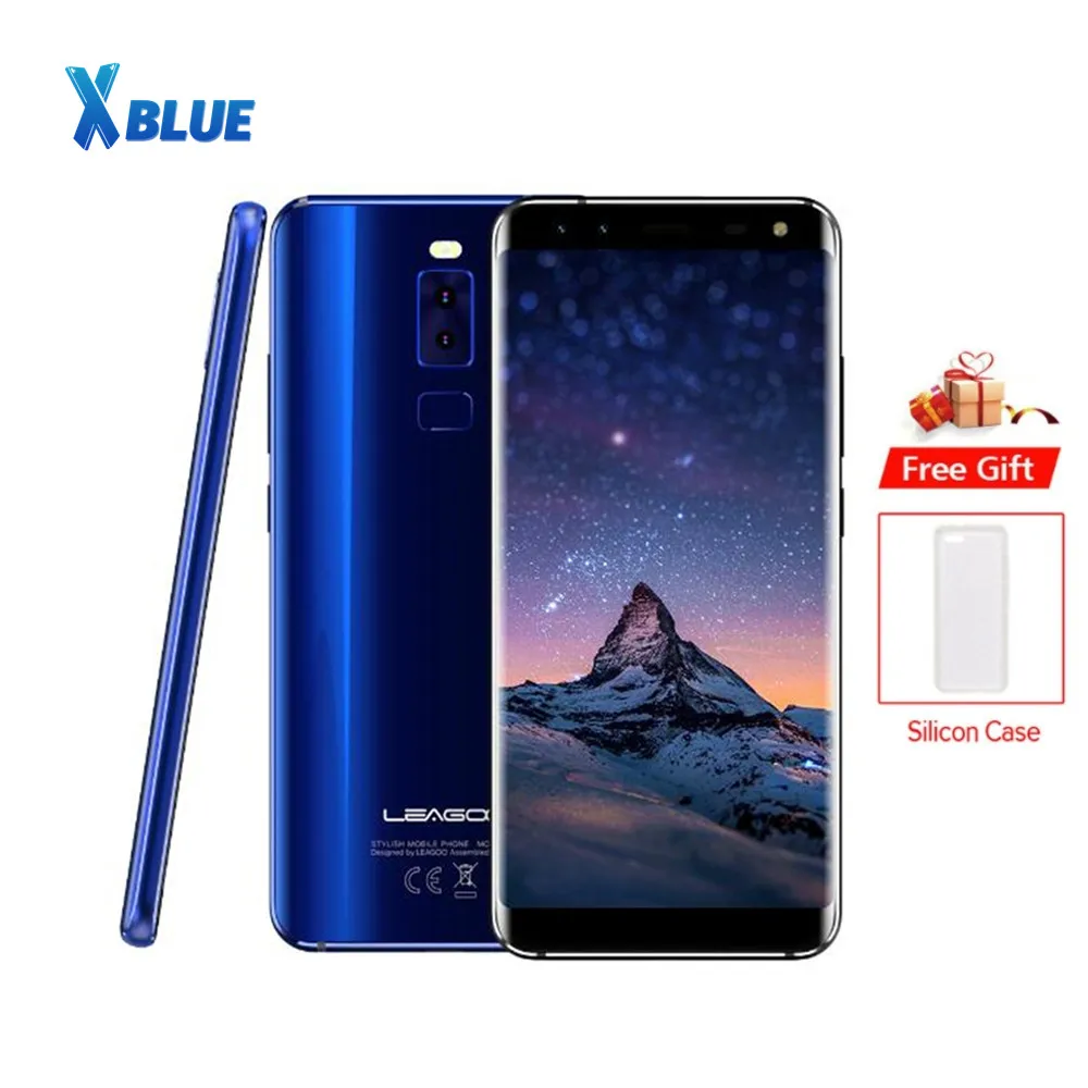 Оригинальный смартфон LEAGOO S8, 3 ГБ оперативной памяти, 32 ГБ встроенной памяти, 5,72-дюймовый безрамочный дисплей 18:9, восьмиядерный процессор, 13-мегапиксельная камера, 4 камеры, поддержка 4G, операционная система Android 7.0, аккумулятор на 2940 мАч