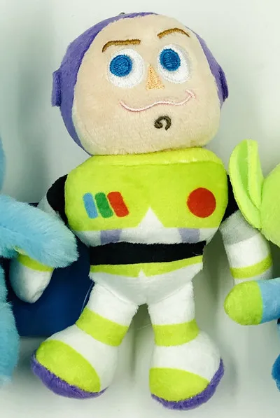 D 13CM Горячие игрушки фильм История Игрушек 4 Вуди форки кролик инопланетянин Базз Лайтер плюшевые куклы 6-15 см История игрушек мягкие брелки для детей Подарки - Цвет: D 13CM