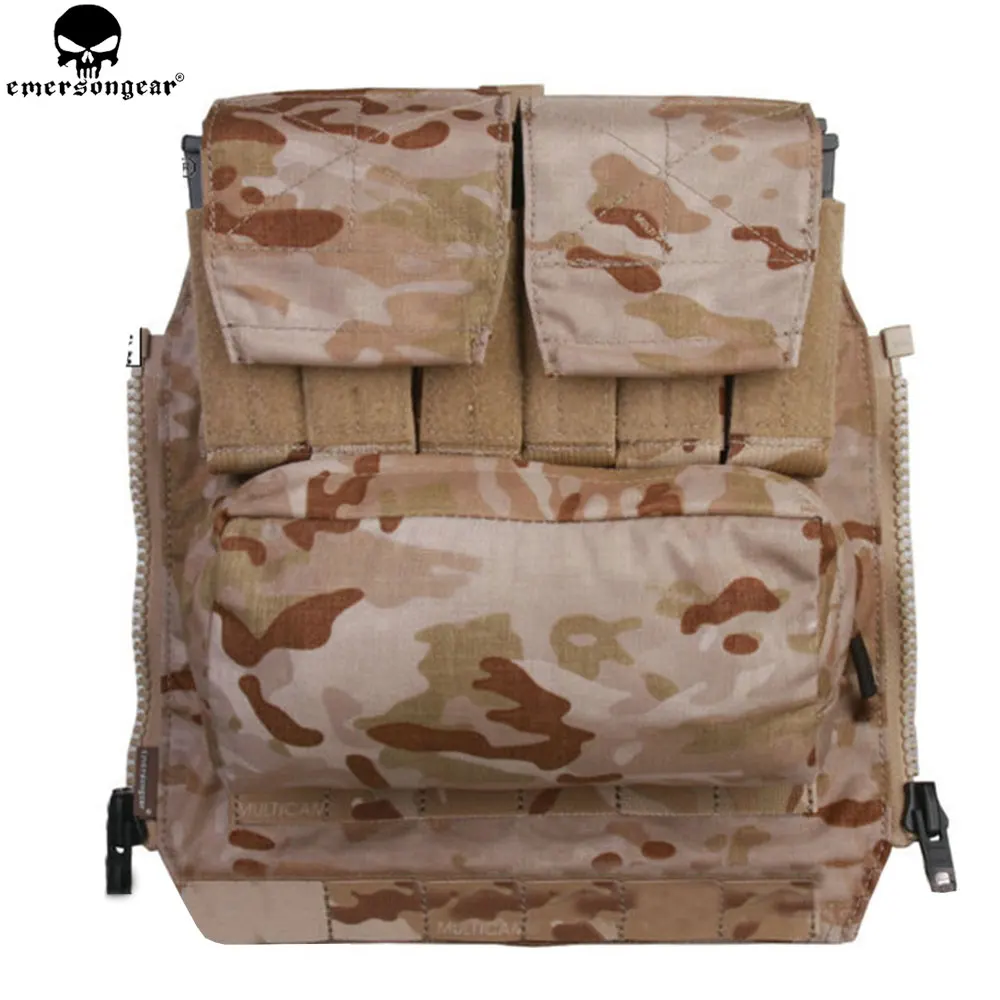 Черный рюкзак EMERSONGEAR на молнии для AVS JPC 2 0 Охотничий Жилет CPC страйкбол пейнтбол
