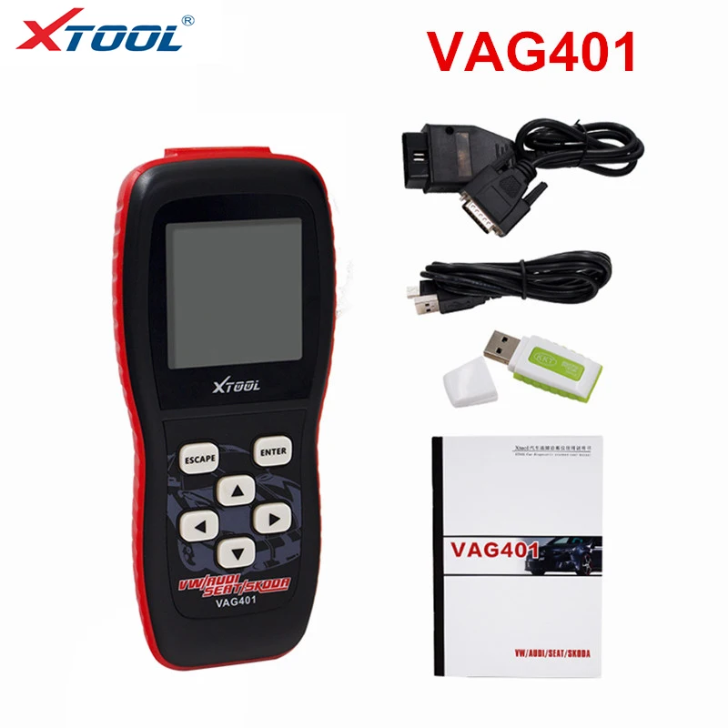 Диагностический сканер OBD2 XTOOL VAG401 для AUDI SEAT SKODA|Диагностические сканеры
