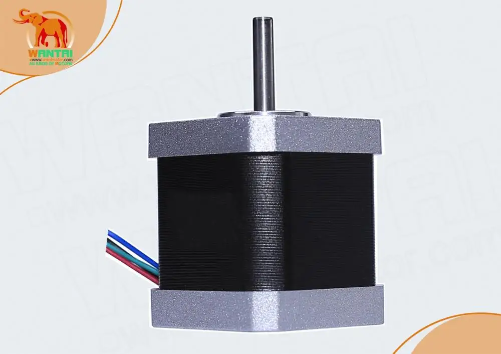 Лидер продаж! Шаговый электродвигатель Nema 17 wantai 42BYGHW811 06 0.6N = 84oz48mm 2.5A фрезерный