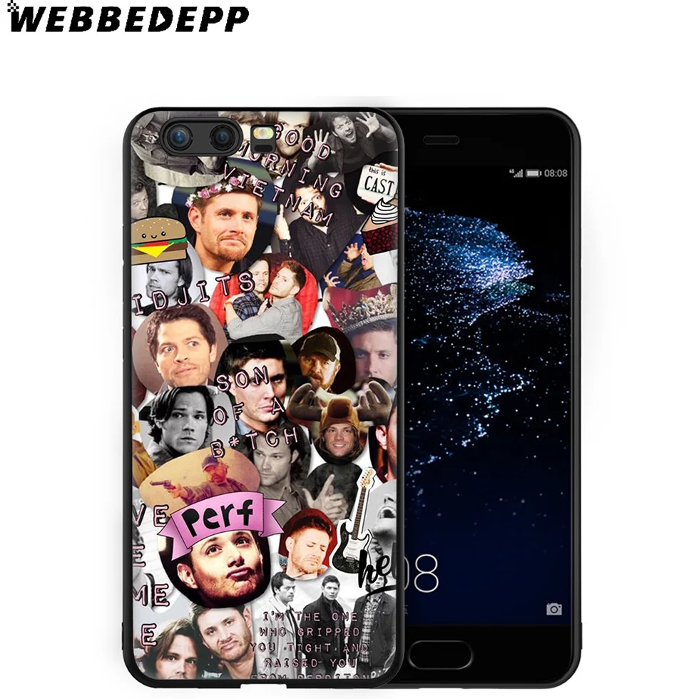 WEBBEDEPP супернатуральный мягкий чехол для Huawei P8 P9 P10 P20 P30 Lite Pro P Smart Z Plus 2019 Y6 Prime 2018 2017