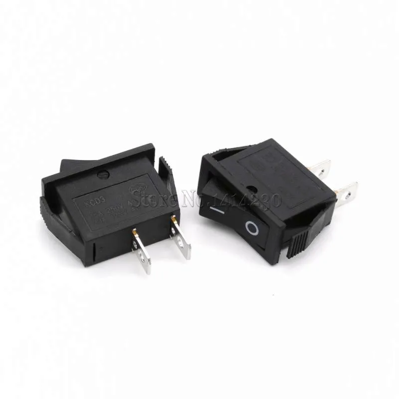 

10 шт. переключатель 16 А 250 В 20 А В переменного тока 2-контактный переключатель сброса Мгновенный кнопочный переключатель KCD3 15*32 мм переключатель питания