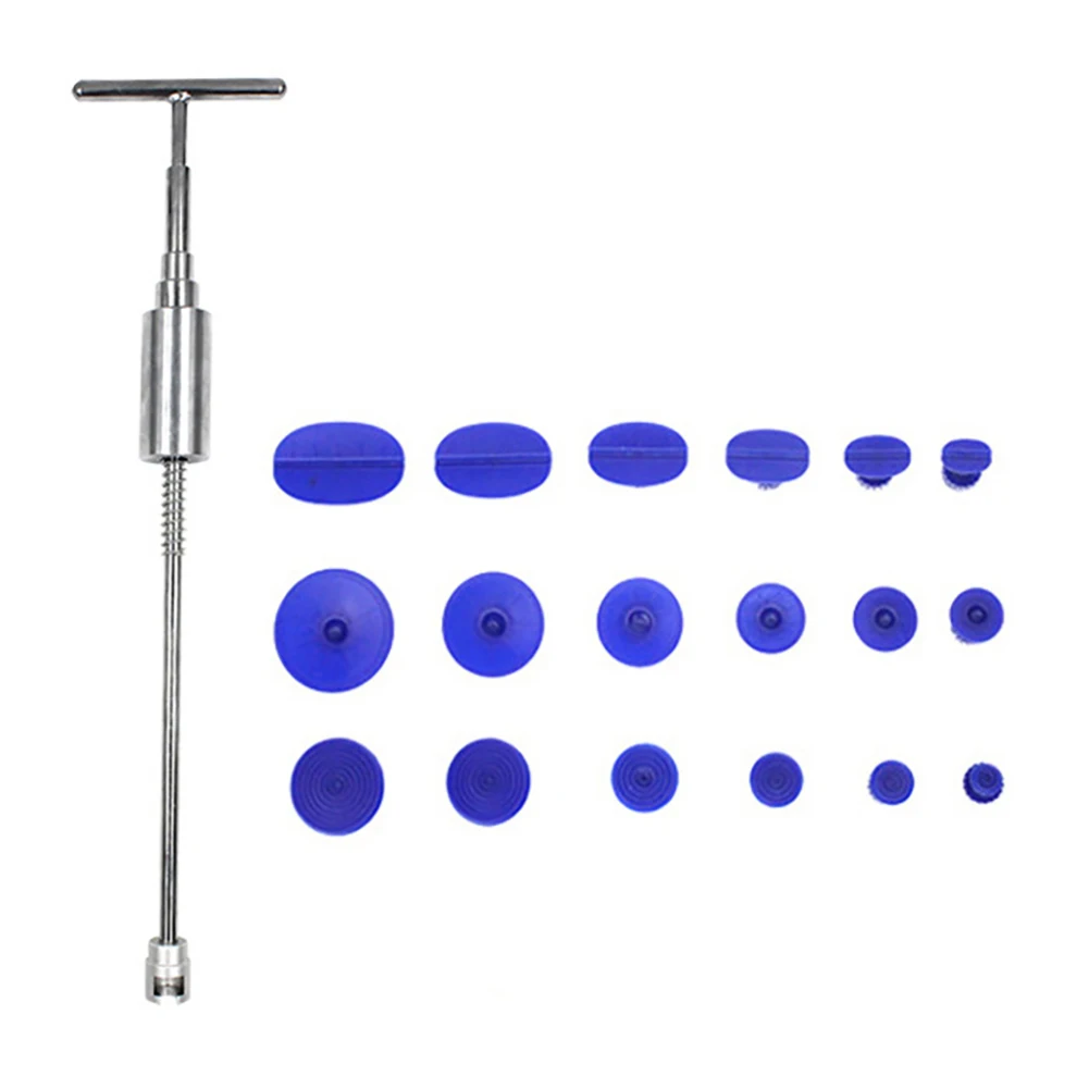 

2 in 1 Car Paintless Dent Repair Dent Puller Tool Kit Dent Removal Tools Slide Hammer Glue Tabs For Hail Damage
