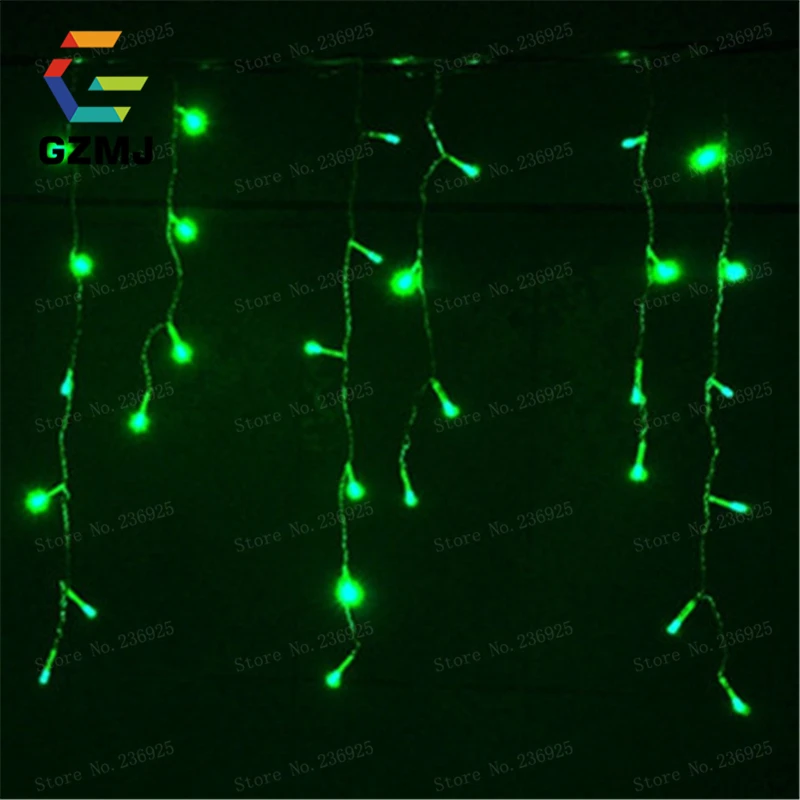 3 м романтические рождественские оконные волнистые светодиодные гирлянды