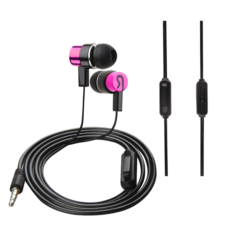 TORTOYO Mini In Ear спортивные музыкальные наушники с микрофоном 3 5 мм проводные для iPhone 6