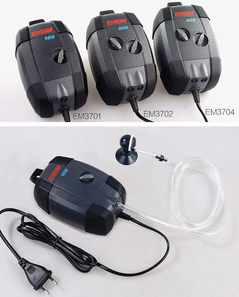 Eheim воздушный насос 100 200 400 AIR1000 кислородный EHEIM 3701 3702 3704 Air 1000 сверхтихий