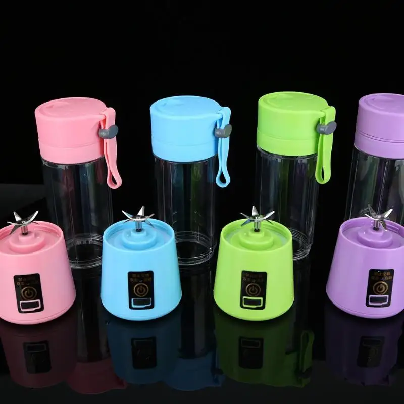

380ml 6 Blades USB Juicer Blender Portable Fruit Baby Food Milkshake Mixer Meat Grinder Multifunction Juice Machine Dropship
