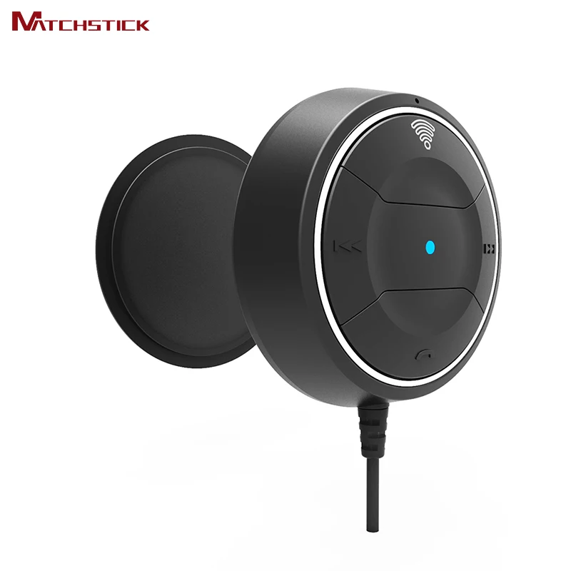 Автомобильный комплект Bluetooth V4.0 AUX NFC WirelessMusic Аудио приемник адаптер Hands free 3 5 мм