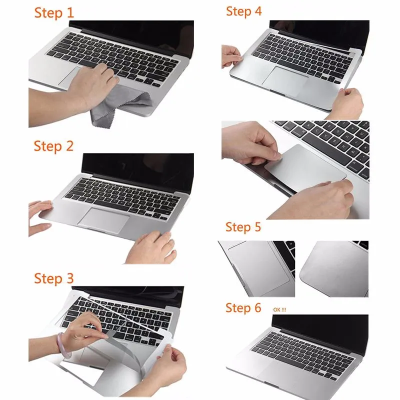 Защитная наклейка для ноутбука MacBook Air Pro Retina 11 12 13 15 17 Mac A1708 A1707 A1297 A1369|Наклейки