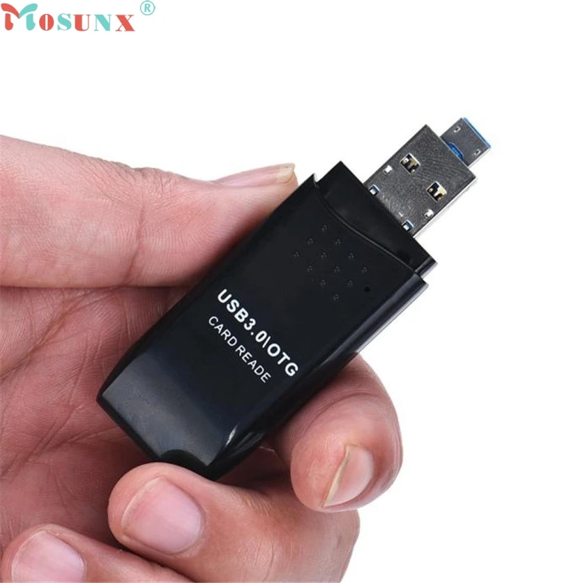 Mosunx Simplestone MINI 5 Гбит/с Супер Скоростной USB 3 0 + OTG Micro SD/SDXC TF кардридер адаптер U диск