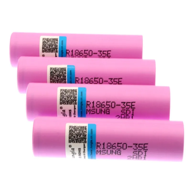 inr18650 35E для samsung 18650 3500 мА/ч, 13A разрядки INR18650 35E 18650 Батарея li-ion 3,7 v аккумуляторная Батарея