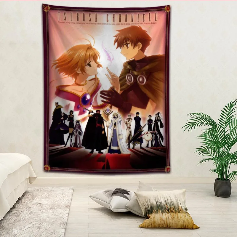 

New Arrival Chain Chronicle Tapestry Hanging Blanket background wall bedroom Home Art Tapestries Decor Customize your image