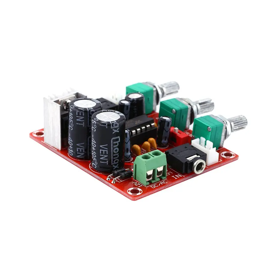 Плата предварительного усилителя привода AC/DC 12V R1075 Tone Board BBE цифровой аудио