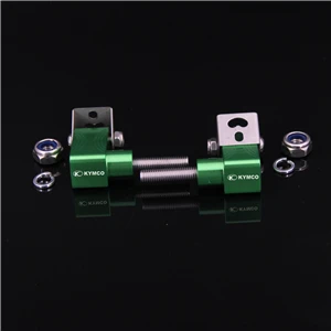 Green RiderJacky для KYMCO Xciting250 300 400 500 AK550 K-XCT300i центре 300i 350i Никита головной светильник мотоцикл туман светильник кронштейн - Цвет: Green