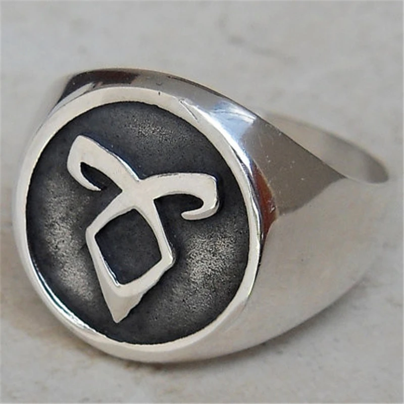 Оптовая продажа славянское кольцо The Mortal Instruments City Of с костями мужское Viking