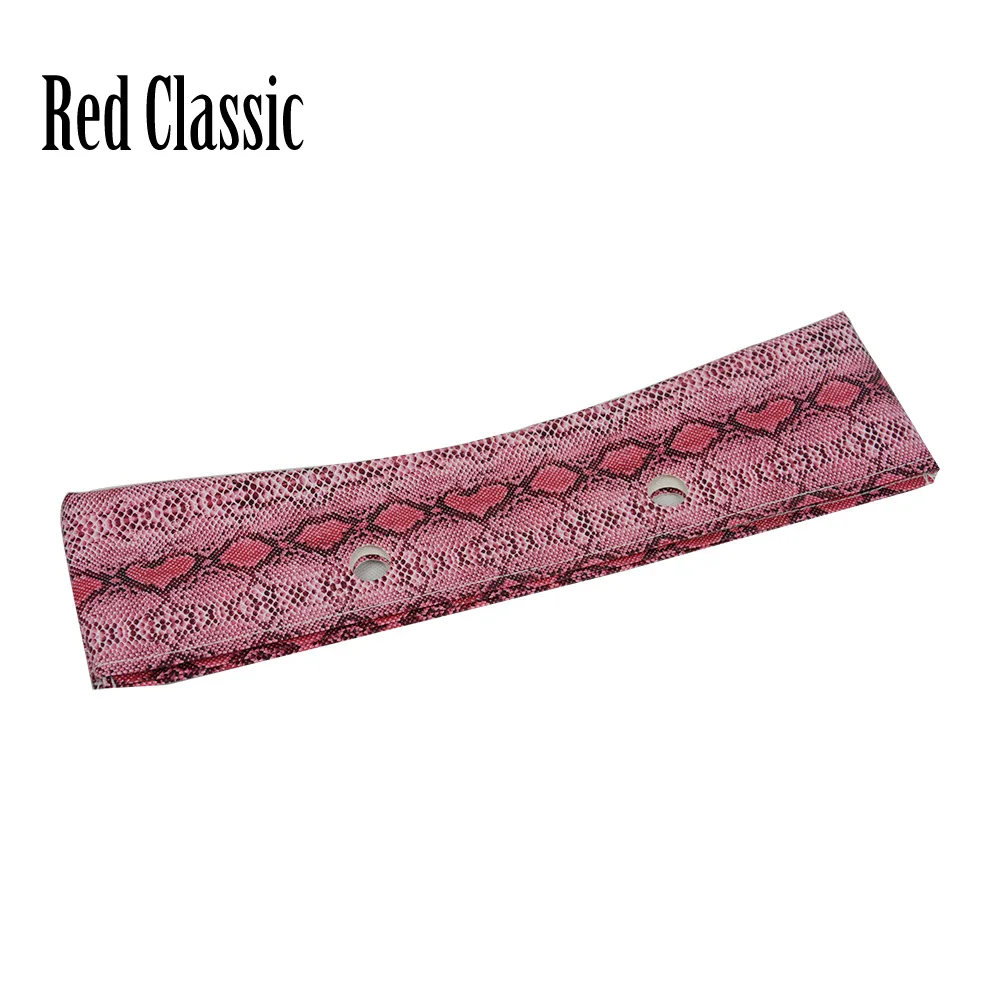 Red classic Tanqu украшение с кожаной отделкой для Obag O Bag Классическая Мини искусственная однотонная змеиная кожа PU серпантин планки для весеннего сезона - Цвет: Red classic