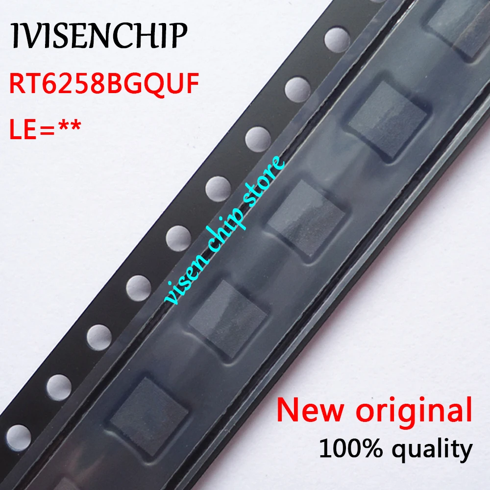 

2-10pcs RT6258BGQUF RT6258BG RT6258B (LE=2E LE=1D LE=3F LE=...) QFN-12