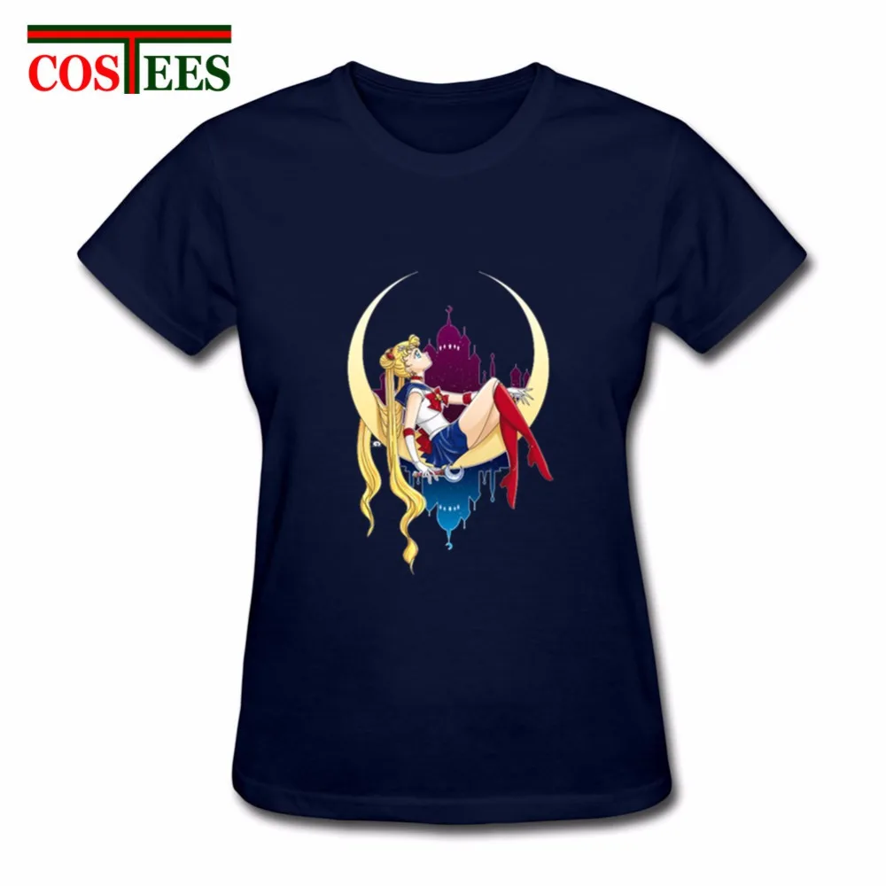 Красивая футболка Guardian Sailor Moon Женская Повседневная женская для девочек