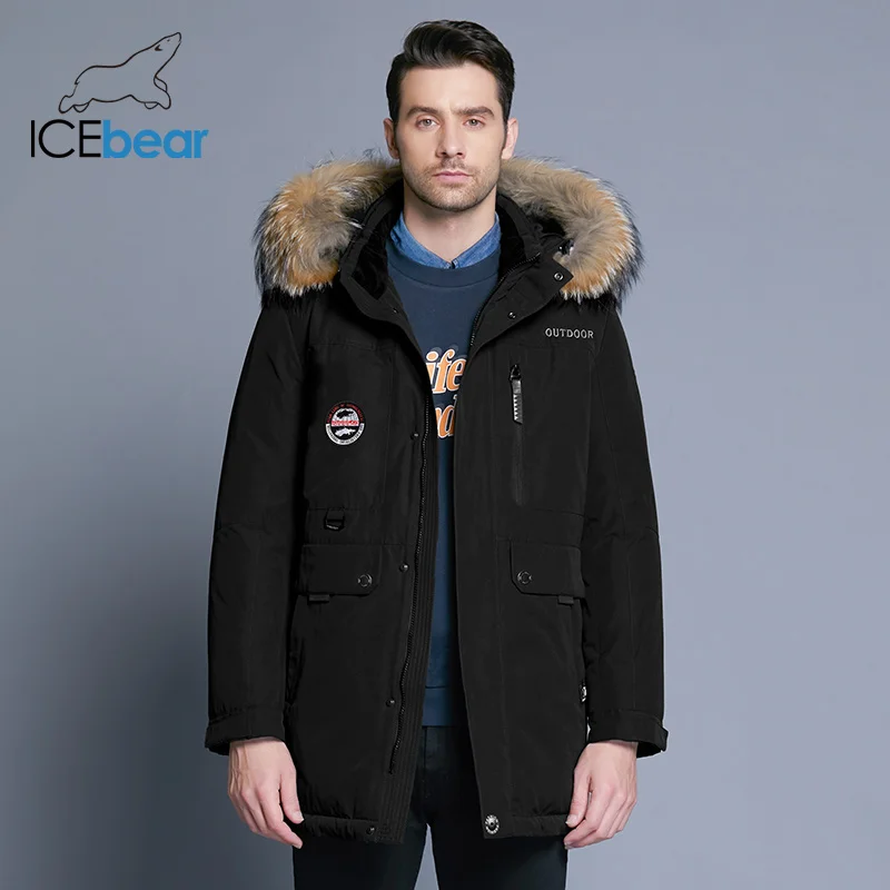 ICEbear 2019 Новинка толстый пуховик мужской зимний качественная модная тёплая