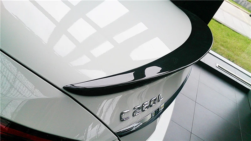 Спойлер из углеродного волокна для Mercedes C Class W205 C180 C200 C250 C300 C350 C400 C450 C220 2015-2017 AMG |