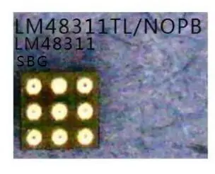 Новый LM48311TL/NOPB LM48311 SBG|Запасные части| |