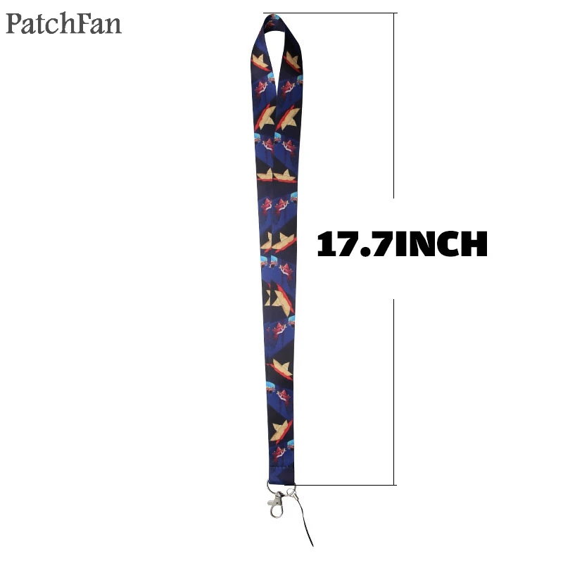 Patchfan Stephen King's IT Мультяшные шнурки на шею для телефонов ключи футляры для идентификационных карт брелок лямки A1247