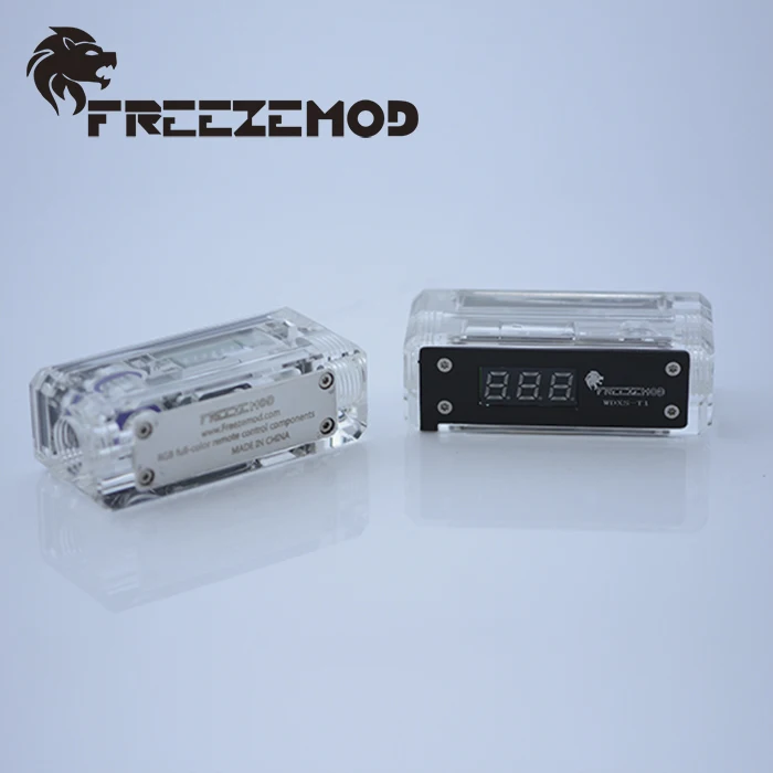 FREEZEMOD компьютер ПК кулер воды цифровой термометр с датчиком температуры цветной цифровой. WDXS-T1