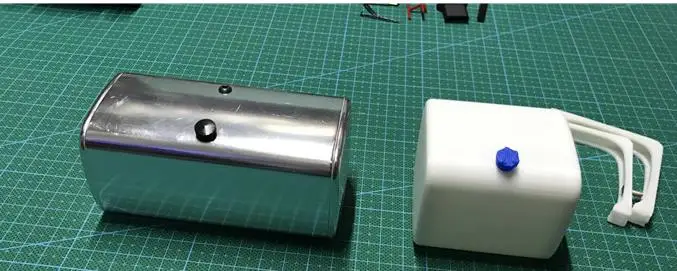 3D печать моделирование топливный бак для 1/14 Tamiya RCW4D LEISU хобби король VOLVO R470 R620 R730