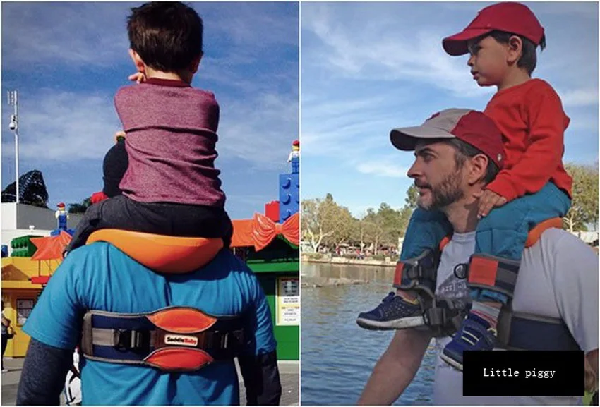 SaddleBaby многофункциональная спортивная сумка На открытом воздухе. Седельная сумка через плечо, детское наплечное сиденье, безопасный табурет для родителей и детей
