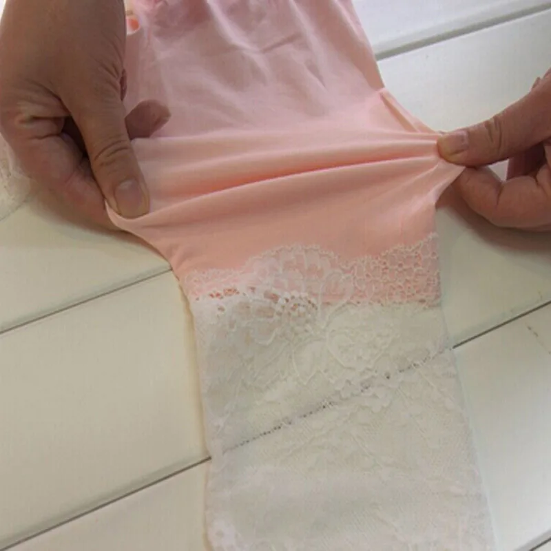 Лидер продаж 2020 летняя одежда для девочек кружевные леггинсы длиной до колена