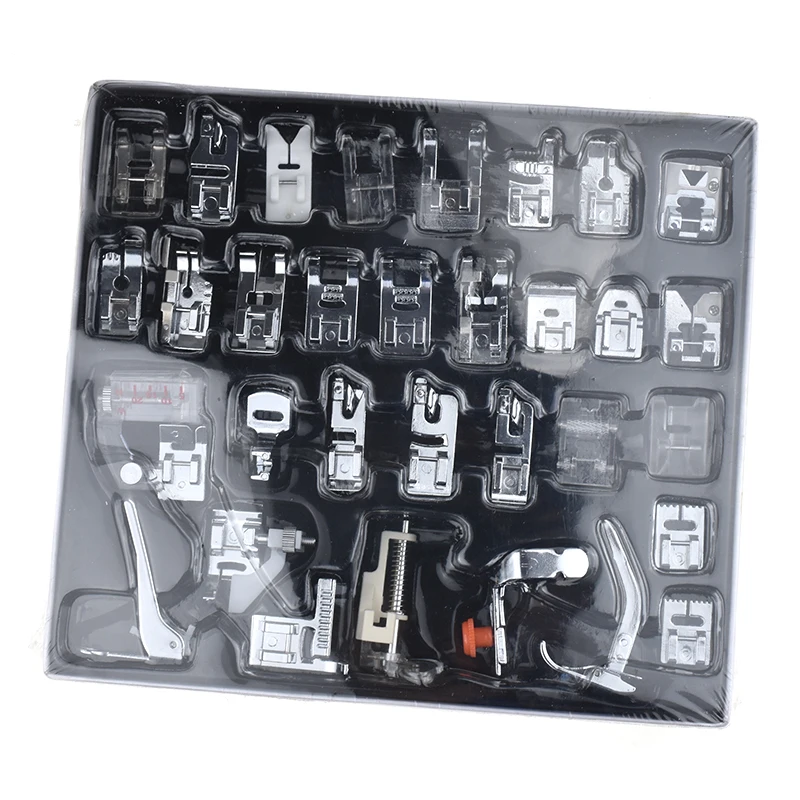 Набор прижимных лапок для швейной Машинки 32 шт./компл. набор в коробке аксессуары машинки женщин и мам