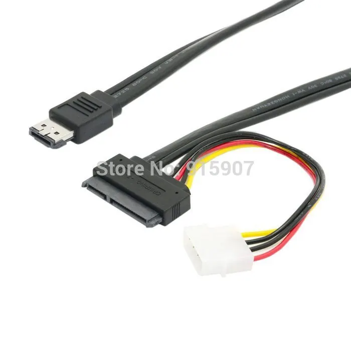 Кабель Esata + usb Combo Cablecc Cy 22p/ 7 15pin Hdd 5 в 12 для 3 &quot2 5&quot Female Dual Power | Компьютеры и офис
