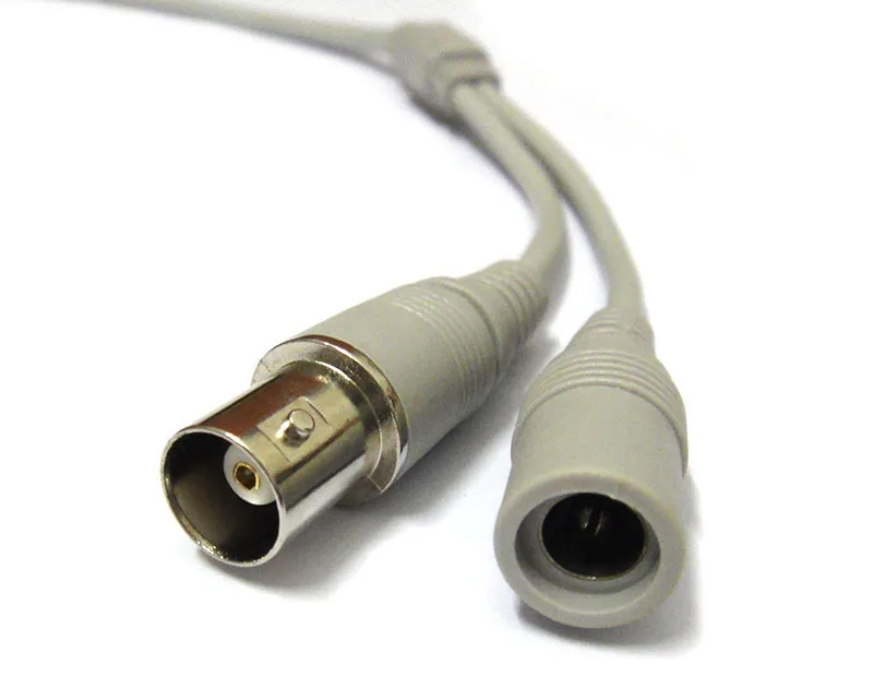 Кабель BNC и DC для камеры видеонаблюдения 60 см|cable camera|connector coaxial cableconnector tube |
