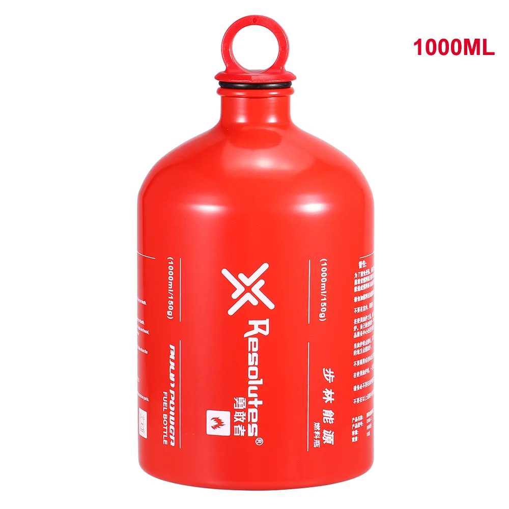 1000ml 1000 мл/1500 мл портативная бутылка для топлива на открытом воздухе, для кемпинга, для хранения алкоголя, бензина, керосина, бутылка для хранения топлива, пустая бутылка для пешего туризма, пикника - Цвет: 1000ml
