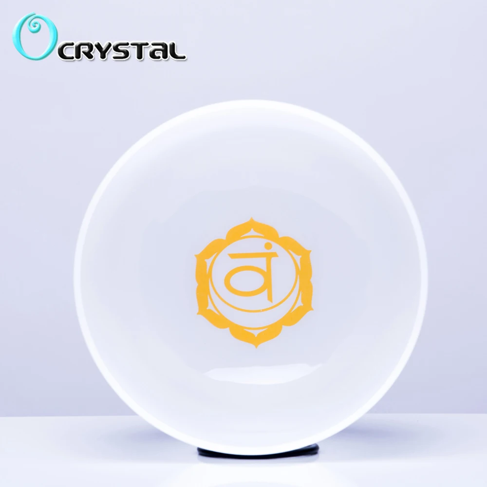 10 дюймов Новый Chakra шаблон дизайн настроенный CDEFGAB набор разбитое Кристальное