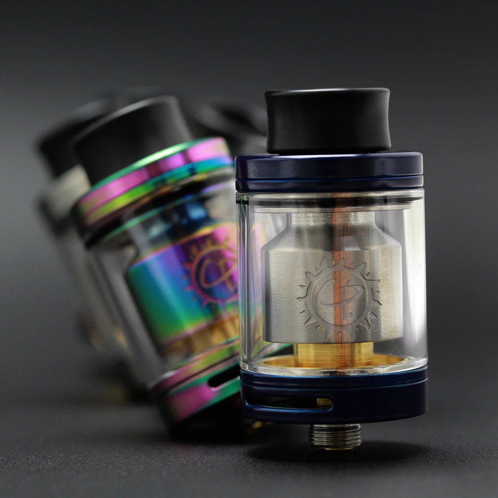 Оригинальный ADVKEN CP RTA бак 810 капельный наконечник 24 мм Одна Головка Катушки vape