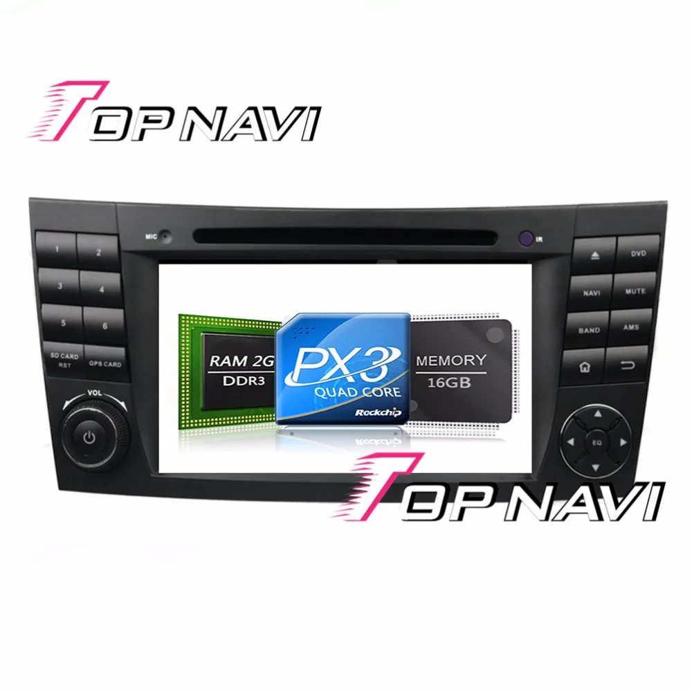 Topnavi 7 'ɺndroid 1 Авто плееры для Benz E-Class W211 CLS W219 g-класс W463 Iran CLK Автомобильная