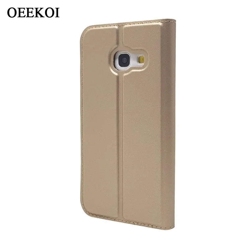 Ультратонкий кожаный чехол-бумажник OEEKOI для Samsung Galaxy A9 2018/J6 Plus/J4 Plus/A7 2018/A9 Star/Note 9/A3