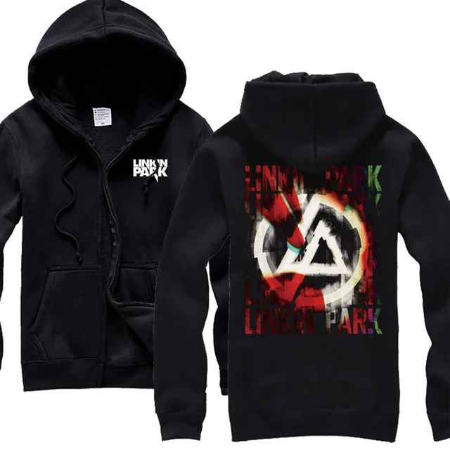 11 20 дизайнов Harajuku Linkin Park толстовка на молнии рок худи, зимняя куртка для мужчин и женщин панк металл рэп хип хоп одежда - Цвет: 11