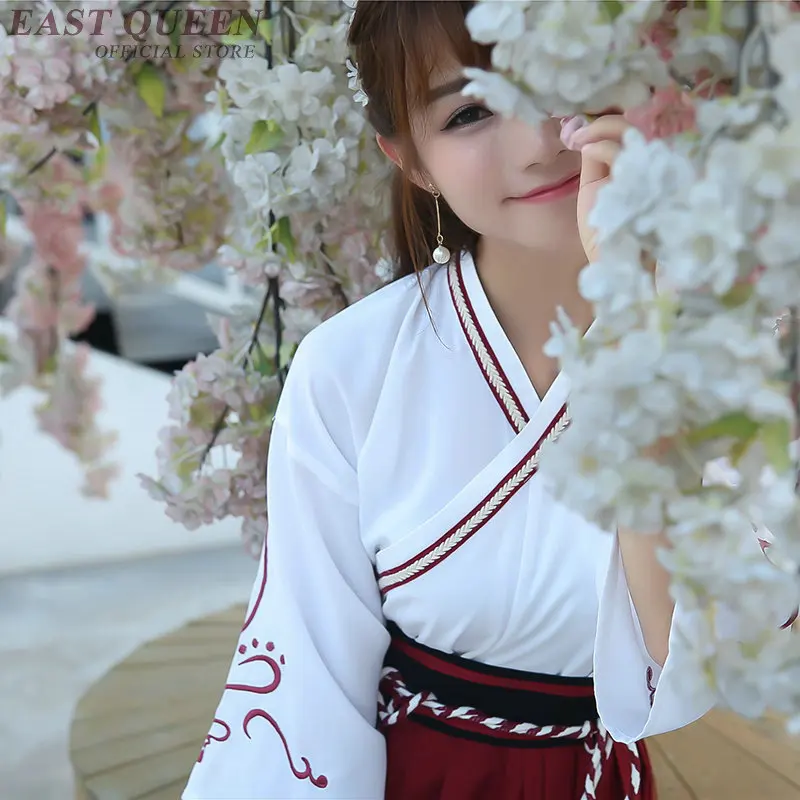 Оптовая продажа китайское кимоно платье народное танцевальное Hanfu танцевальный