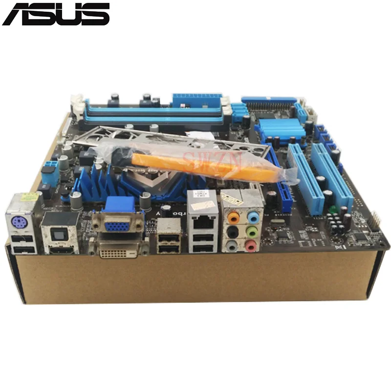 Оригинальный использоваться для настольных ПК ASUS P7H55 M Pro Поддержка Socket LGA1156 4 * DDR3
