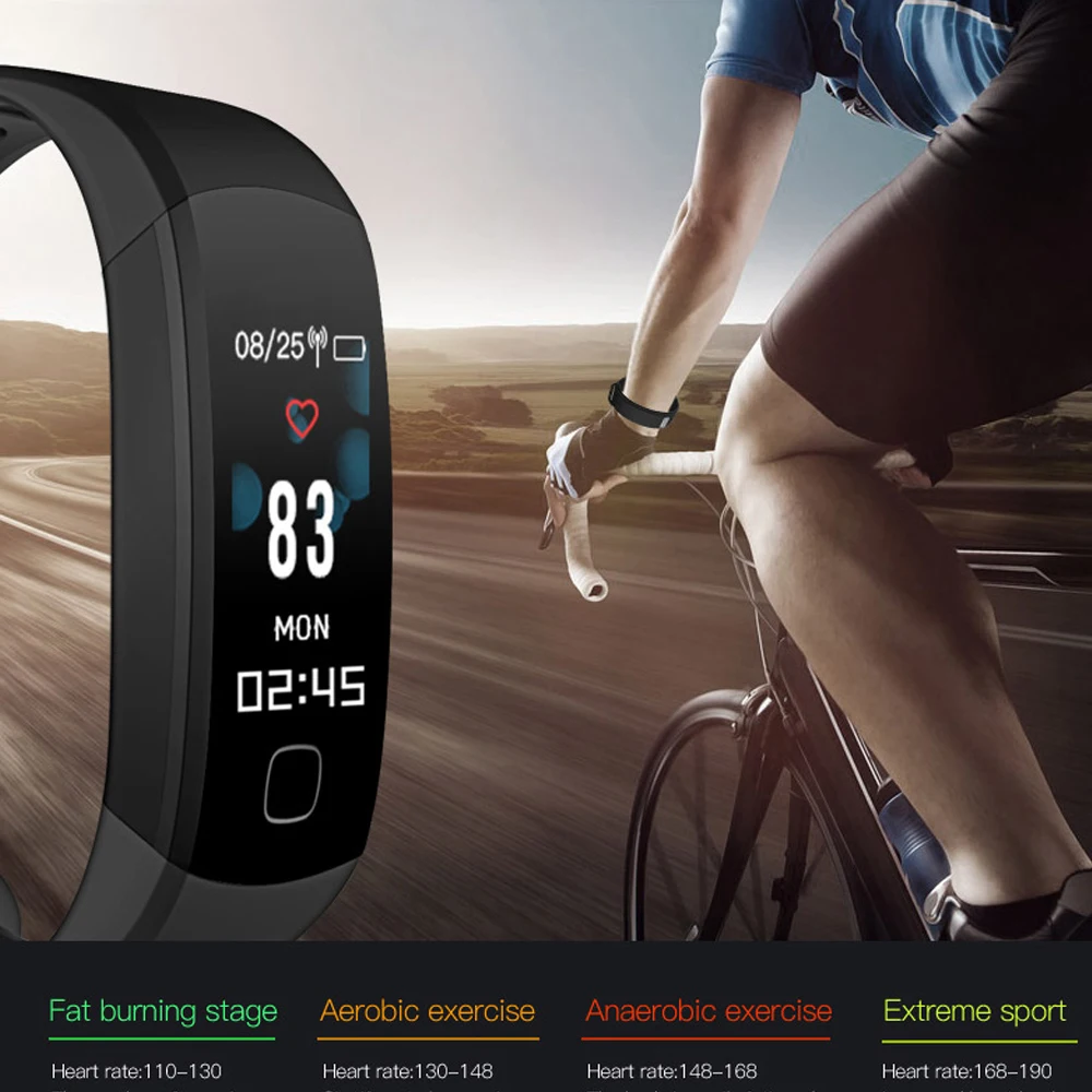XINPLUS Smart Band R8 Фитнес трекер человек умный браслет Bluetooth 80 мАч водонепроницаемый