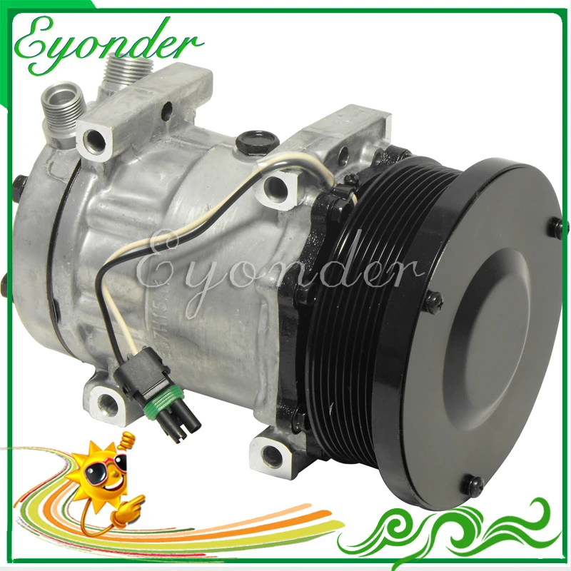 A/C AC компрессор охлаждения системы кондиционирования Pump SD7H15 7H15 для Caterpillar Series FLX