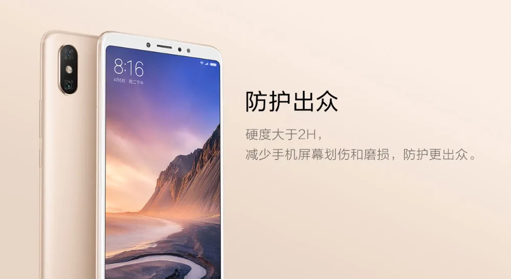 Xiaomi MAX 3 PET пленка высокая проницаемость пленка протектор экрана Max3 Закаленное стекло протектор экрана для Xiaomi Max3